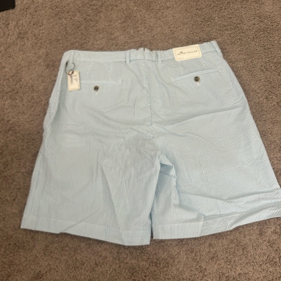 PETER MILLAR | Blue seersucker shorts - Picture 2 of 5